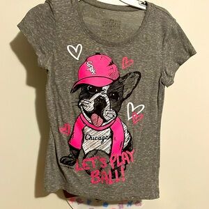 Chicago Sox dog tee shirt